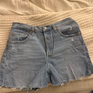 Levi’s 501 Denim Blue Women's Shorts